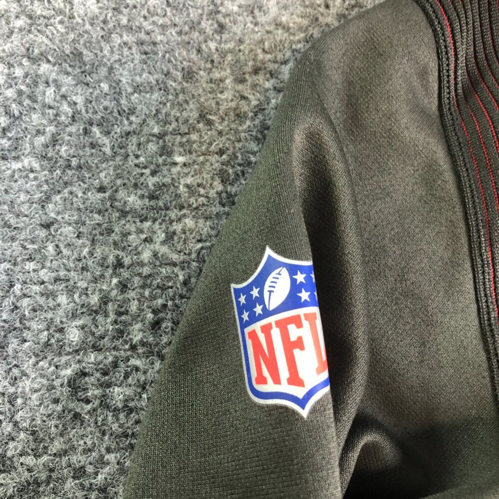 Nike Tampa Bay Buccaneers Hoodie Mens Medium Gray On Field NFL DriFit - Picture 5 of 12